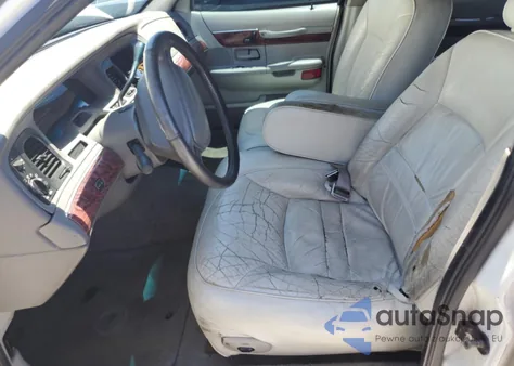 2000 Mercury Grand Marquis Ls z USA, uszkodzony, nr VIN 2MEFM75WXYX692025